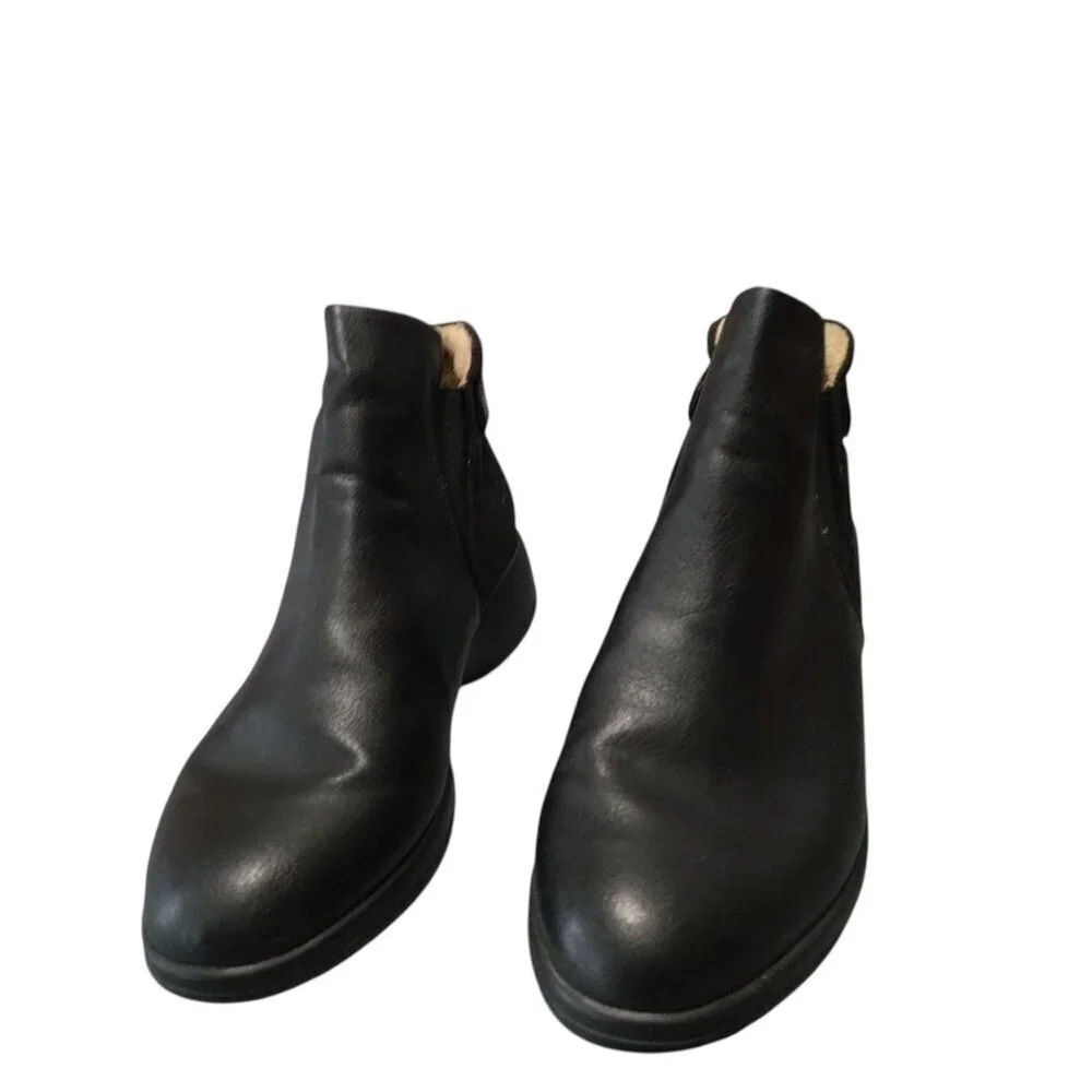 NATURALIZER BARITA SIZE 7M BLACK ANKLE BOOTIE CLASSIC CASUAL COMFORT SPORTY
